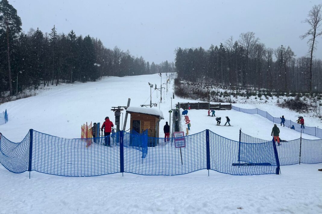 Běžkařský areál Nýrsko při otevření nových tratí pro běžecké lyžování