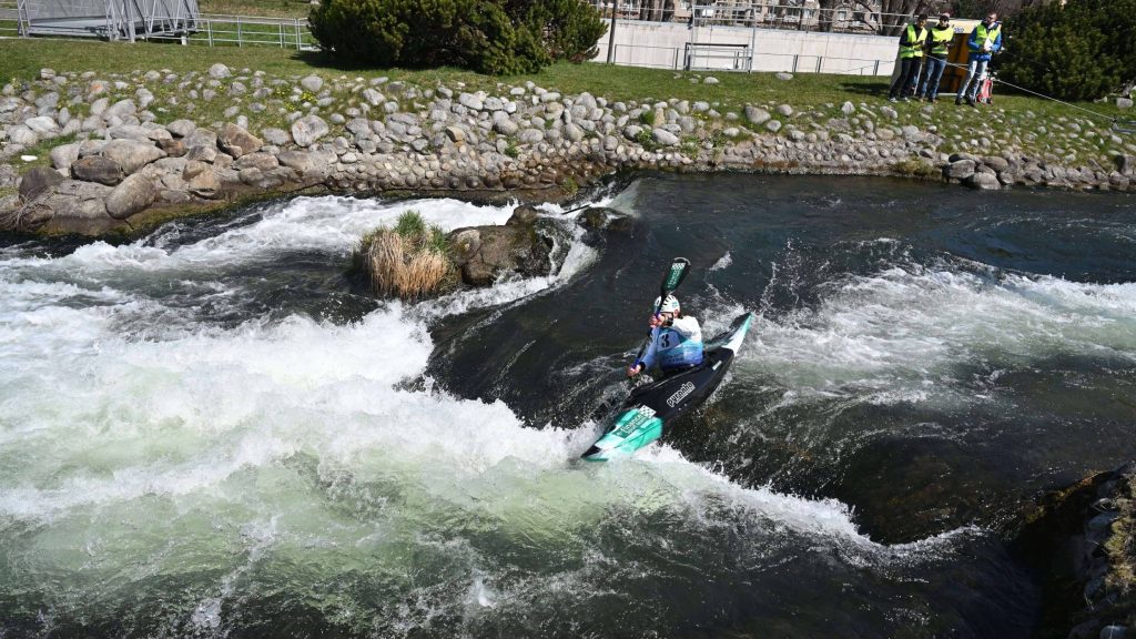 Kajakář Pavel Srbecký 