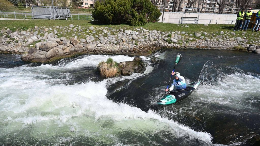 Kajakář Pavel Srbecký 