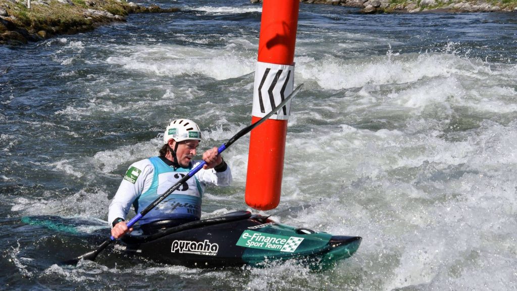 Kajakář Pavel Srbecký 