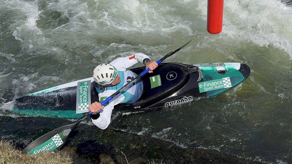 Kajakář Pavel Srbecký 