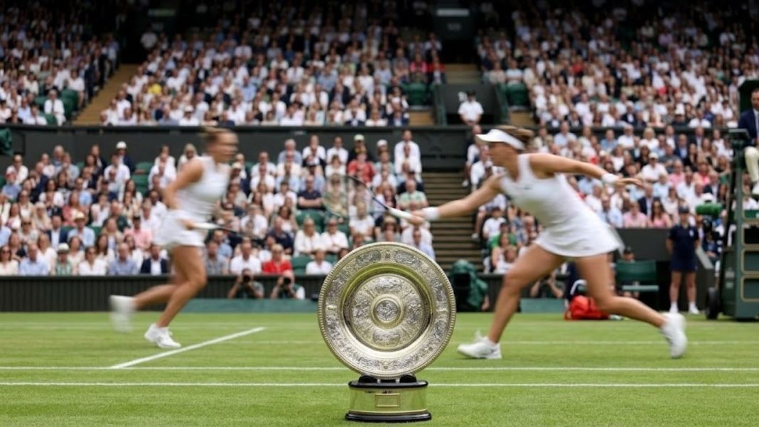 Linda Nosková po vítězství ve Wimbledonu 2026