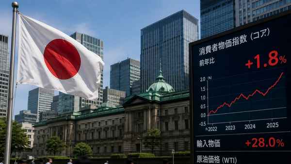 Růst spotřebitelských cen v Japonsku zrychluje, rostou náklady na dovoz