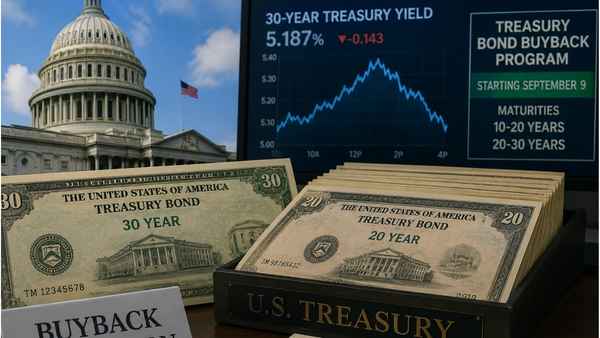 Bessent: Odkupy dluhopisů USA mohou přesáhnout čtyři miliardy dolarů