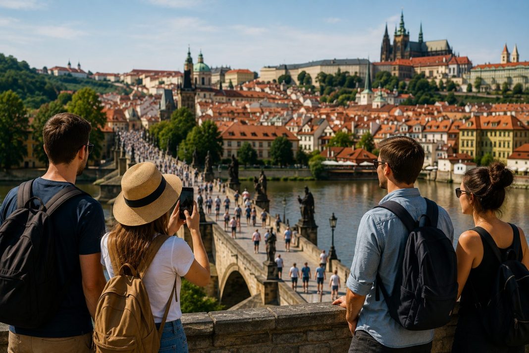 Český turismus roste díky domácím hostům, cizinci míří hlavně do Prahy