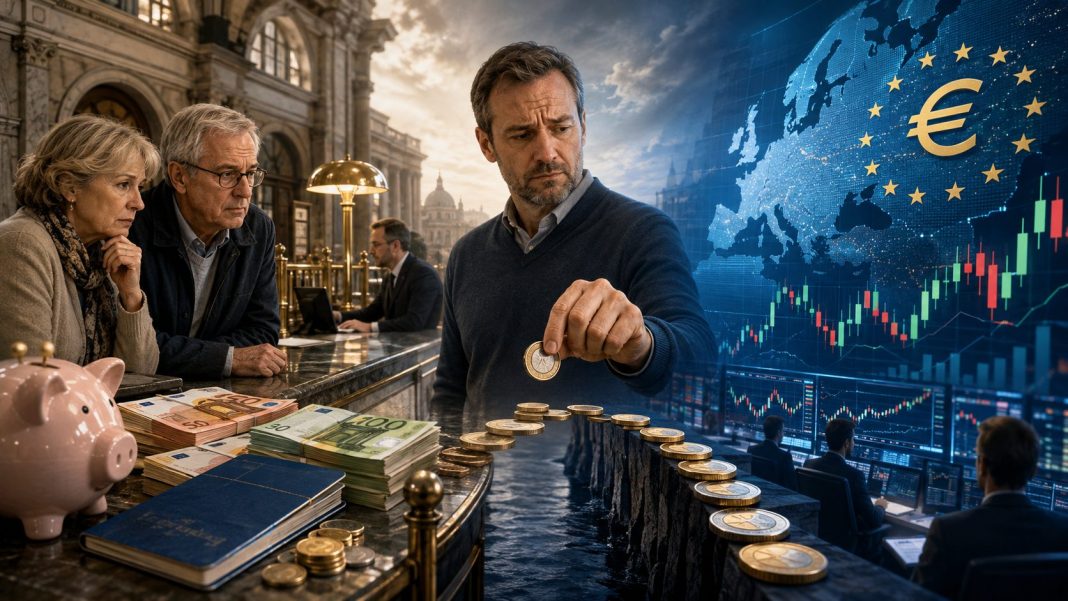 Evropa chce dostat úspory domácností z bank na kapitálové trhy