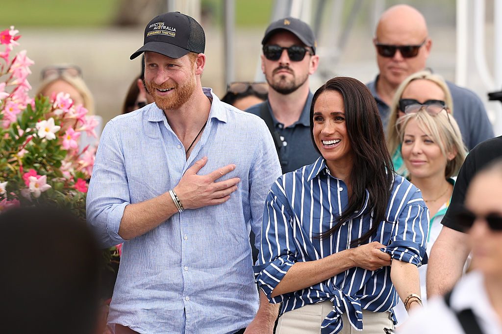 Princ Harry a Meghan při veřejné návštěvě