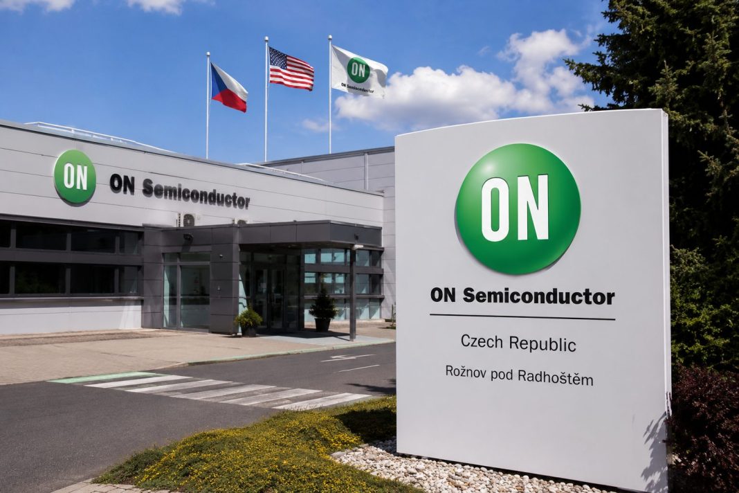 Rožnovský ON Semiconductor v roce 2025 znásobil čistý zisk na 759 milionů korun, tržby stouply na devět miliard