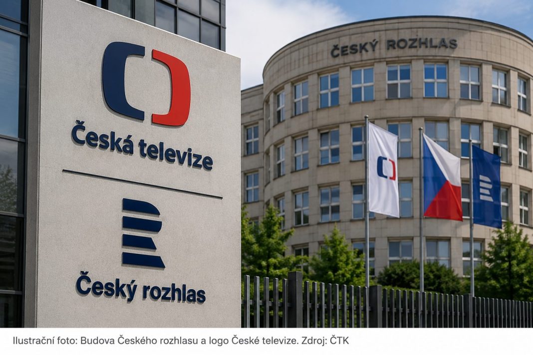 Ilustrační vizualizace České televize a Českého rozhlasu