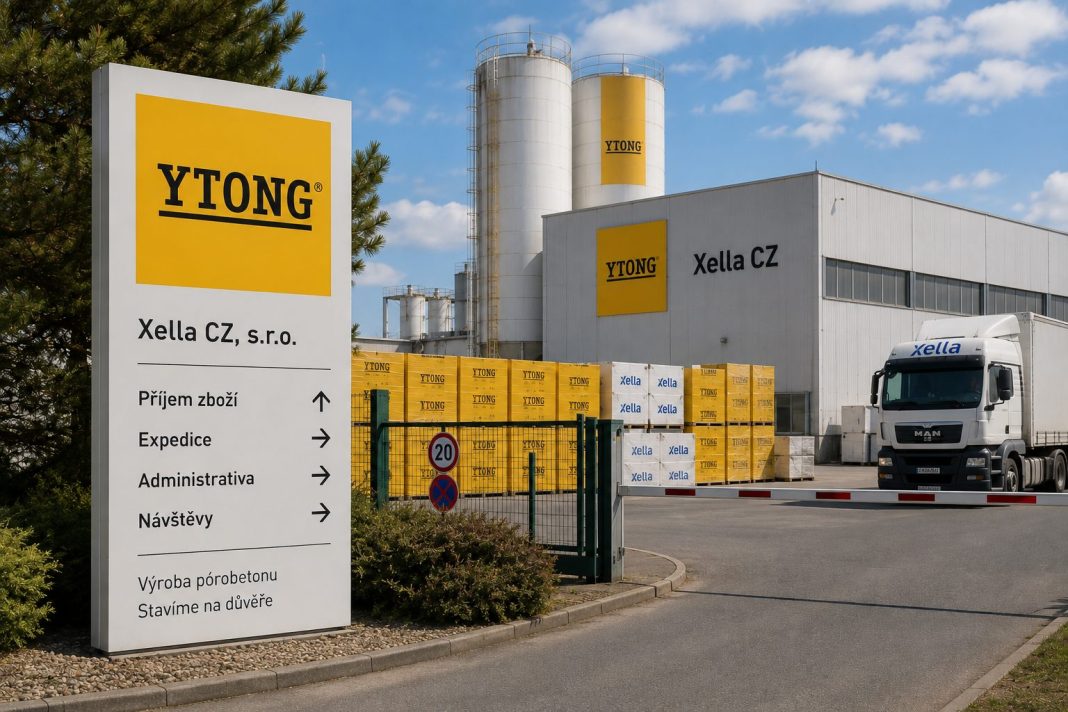 Výrobce tvárnic Ytong, Xella CZ, loni zvýšil zisk o 16 procent na 413 milionů Kč