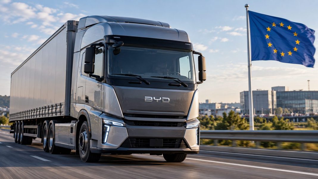 Expanze BYD pokračuje: Po osobních autech chce v Evropě vyrábět i nákladní elektromobily