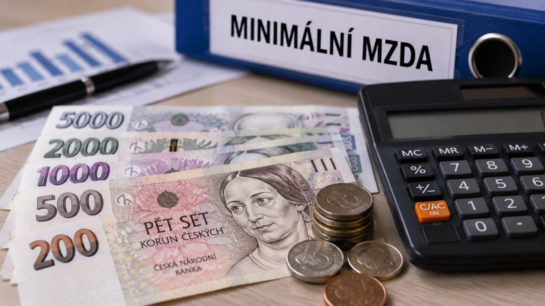 Minimální mzda v ČR vzroste od ledna na 24 900 Kč: Vláda schvaluje dvouletý automatický výpočet