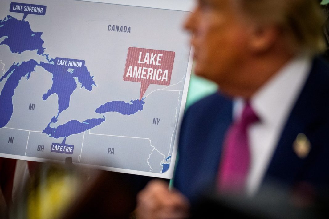 Trump stále pracuje se špatnou mapou světa