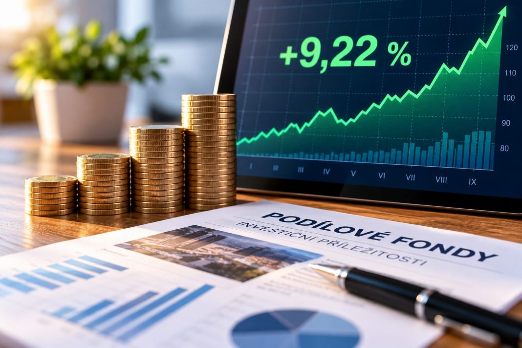 Podílové fondy hlásí úspěšný rok: Čeští investoři jsou v průměru v plusu 9,2 procenta. Akcie drží zisky firem, dluhopisy sráží růst sazeb