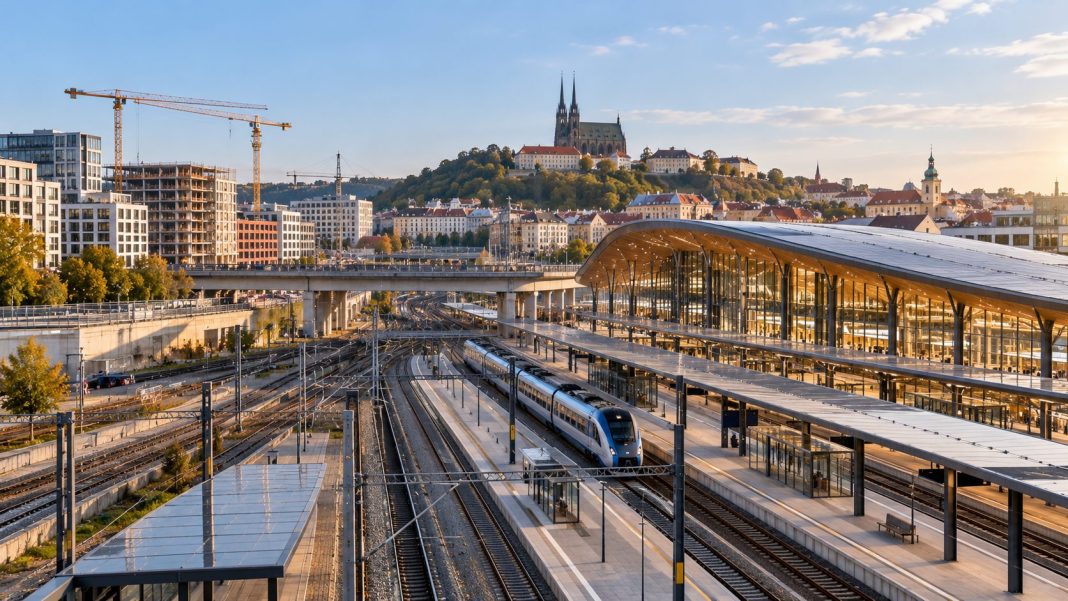 Projekt nového brněnského nádraží míří do tendru, stavba začne po roce 2032